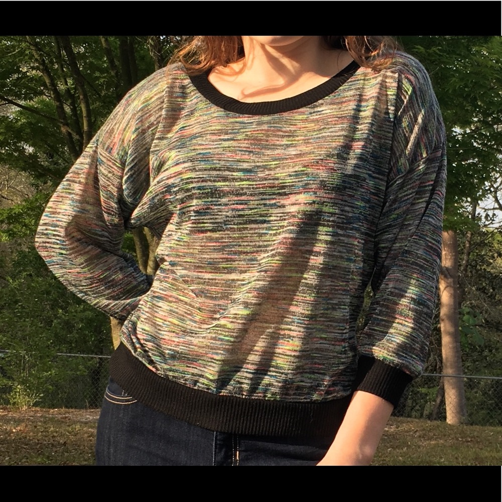 SALE❗️Multi-color Blouse Size Medium